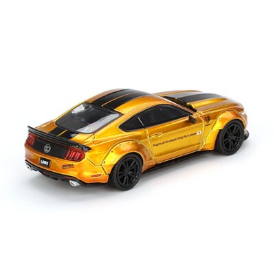 Mini GT 1:64 LB-Works Ford Mustang LB Gold Diecast Model Car