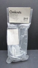 Ikea 236.070.85 10416 OMKRETS Package of 2 Drape Hooks NEW in Package