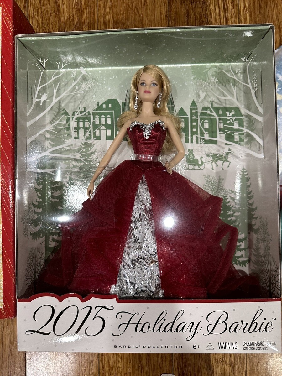 11 holiday barbie dolls in box lot | eBay
