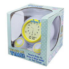 Alarm Clock for Kids Playmonster Teach Me Time Talking NEW Night-Light