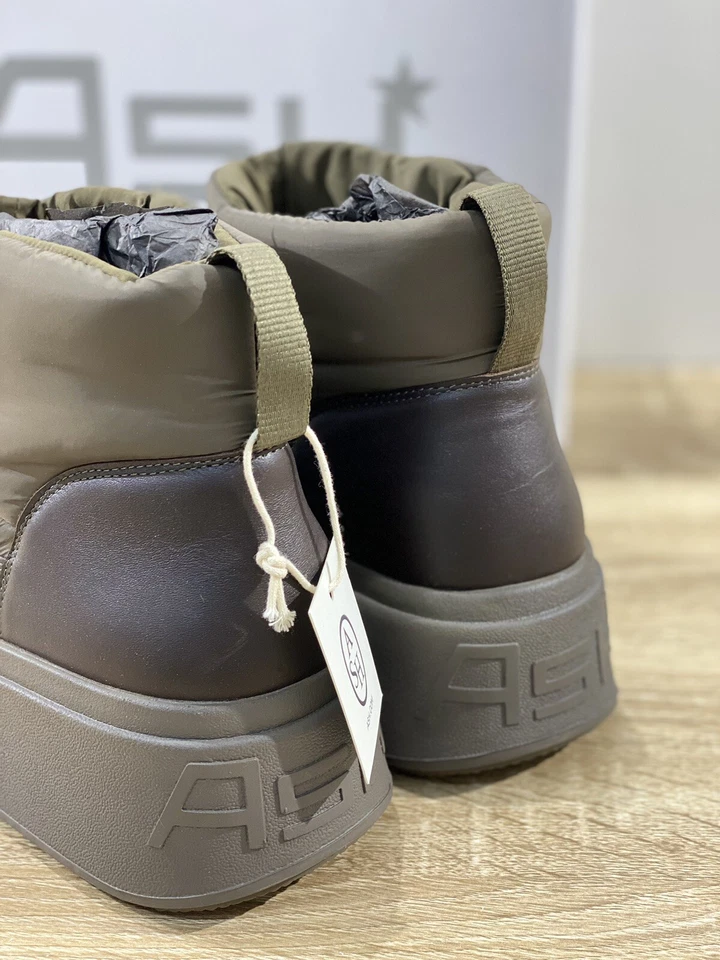 Botín Puffy Ash Casual Para Mujer Verde 36 - Imagen 3 de 4