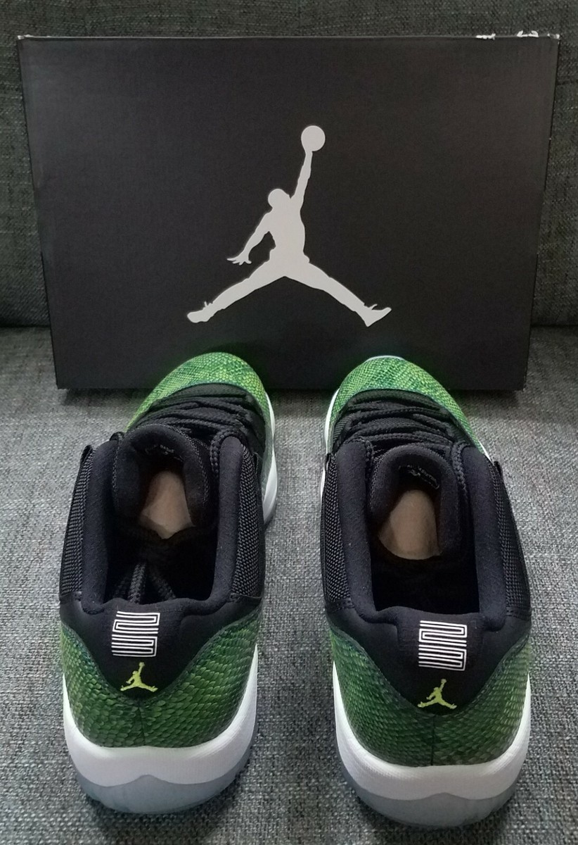 Nike Air Jordan 11 Retro Low Nightshade Green Snakeskin 2014 US