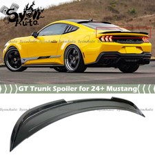 For 2024-26 Ford Mustang S650 Gloss Black Track Pack Gt Style Trunk Spoiler Wing For 2024-26 Ford Mustang S650 Gloss Black Track Pack Gt Style Trunk Spoiler Wing