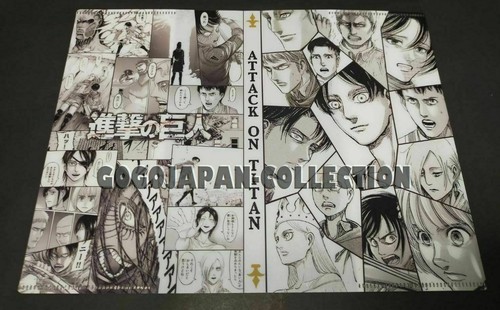 ATTACK ON TITAN COMIC vol.34 LIMITED BOOK COVER + CLEAR BOOK COVER SET - Picture 5 of 5