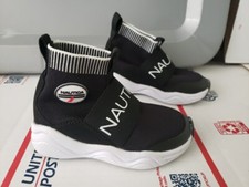 Nautica Silas High-Top Sock Slip-On Sneaker Toddler Size 7 Shoes Trl4 406