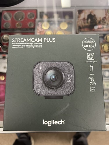 Logitech StreamCam Plus (Graphite) Full HD camera for live streaming 960-001280 - 第 1/4 張圖片
