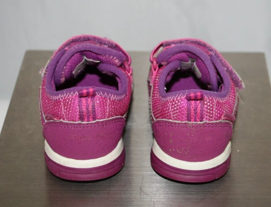 Stride Rite Bebé Niño Púrpura M2P Felicia Puntera Cerrada Zapatos Tenis Talla 5.5M Foto 3 de 4