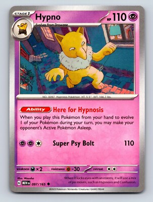 shiny hypno pokemon card Amazon.com: Pokemon - Hypno (8) - Fossil