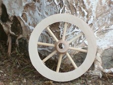 Krippenzubehör - Wagenrad mit Speichen aus Naturholz- 4 cm - Handarbeit !!!