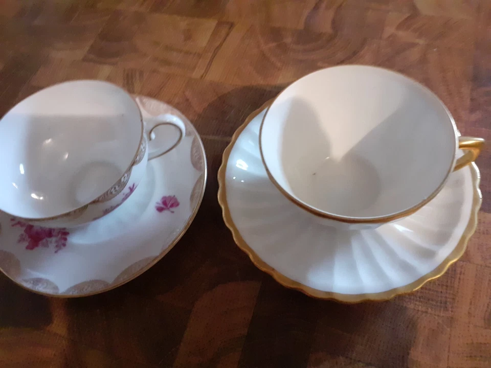 2 Antike Mokkatassen Bauer &Pfeiffer Schorndorf Württemberg - Bild 2 von 4