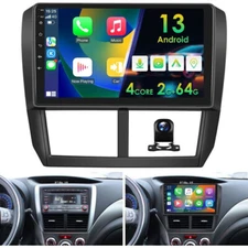 For Subaru Forester Impreza 2008-2012 Car Stereo Radio Carplay Android 64GB WIFI