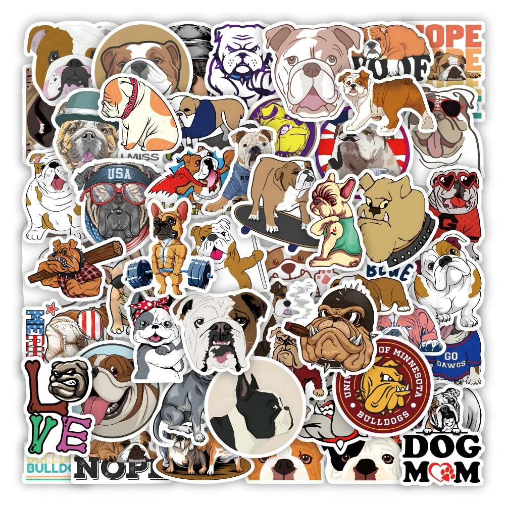 S Bulldog For Laptop/water Bottle/phone Case/planner