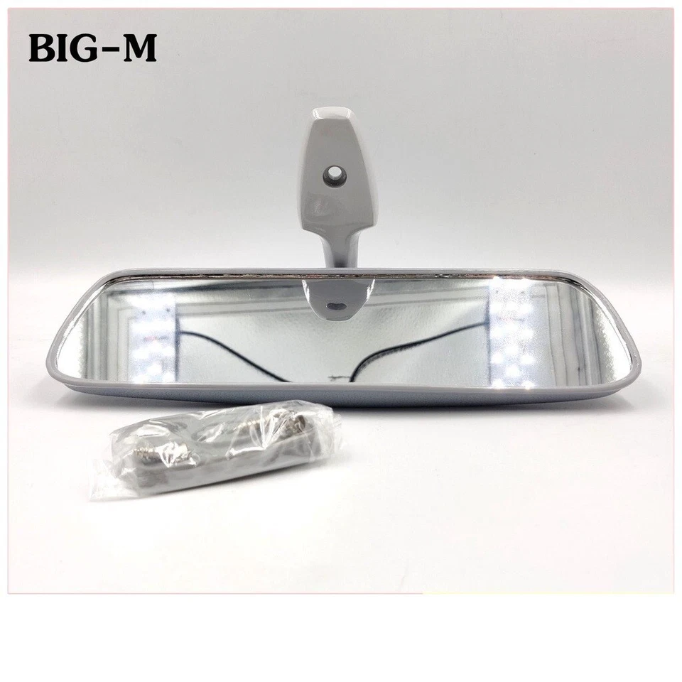Interior Cabin Grey Rear View Mirror For Nissan Big-m D21 Hardbody 1994 97 — 第 2/4 张图片