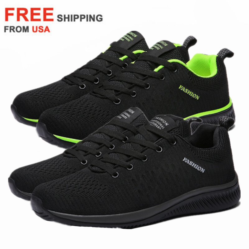 Men's Athletic Casual Sneakers for Running Walking Gym Non-Slip