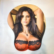 Sexy 3D Mouse Pad with Gel Wrist Support Rest