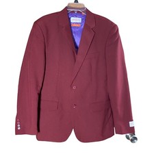Opposuits Men's Solid Color Prom Party Suit Coat Jacket Blazer Size US/UK 42