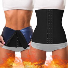 Fajas Para Adelgazar Reductoras Abdomen Faja De Ejercicio Sweat Belts para Mujer