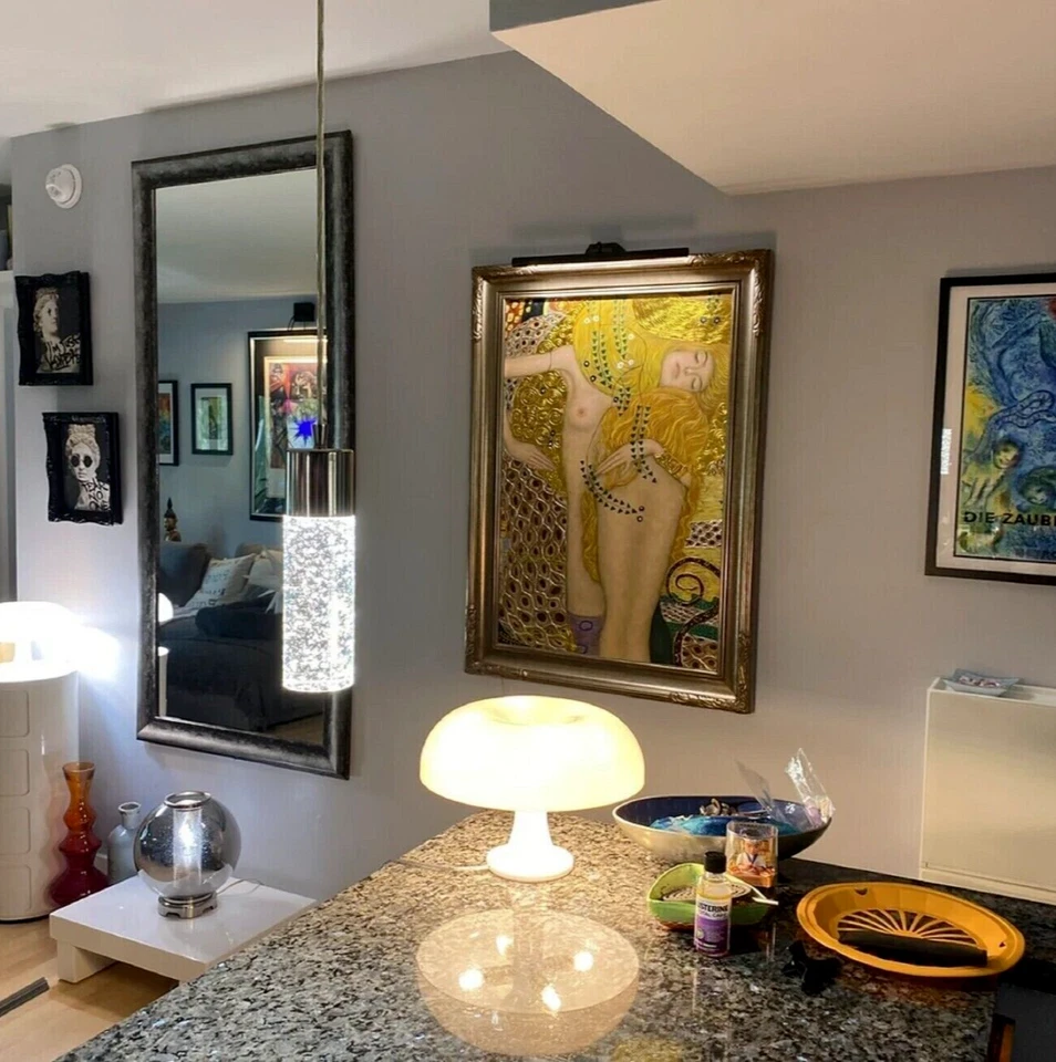 Lampe Champignon Vintage 60-70,Lampe Chevet, Déco Interieur, LED Incluses Modern - Photo 2/4