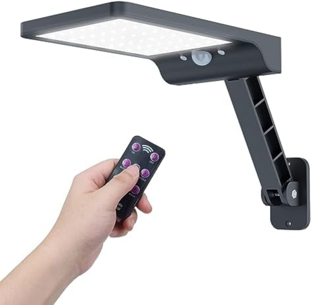 Luce Solare Led Esterno, COLBOR Faretto Solari Giardino con Sensore di Movimento