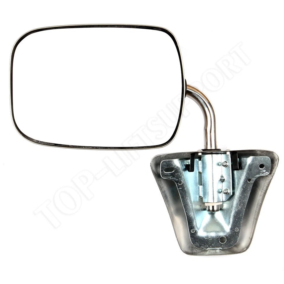 Подходит для пикапа Chevy GMC Blazer комплект из пары хромированных боковых зеркал заднего вида с ручным управлением - Изображение 2 из 4