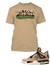 Stay Fresh Graphic Sneaker Tee Shirt Match J4 Cactus Pro Club Shaka Big Tall Sm