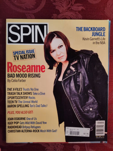 Rare magazine de musique SPIN mai 1996 années 90 TV ROSEANNE Aaron orthographe X-Files - Photo 1/2