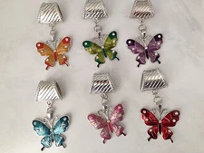 Free Shipping Scarf Rings Fashion Jewellery Pendant Scarf Accessories Butterfly