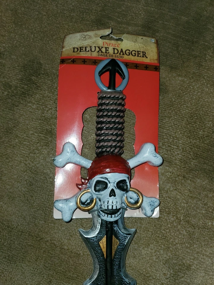 Daga Amscan Deluxe - Accesorio Disfraz Pirata Foto 2 de 4