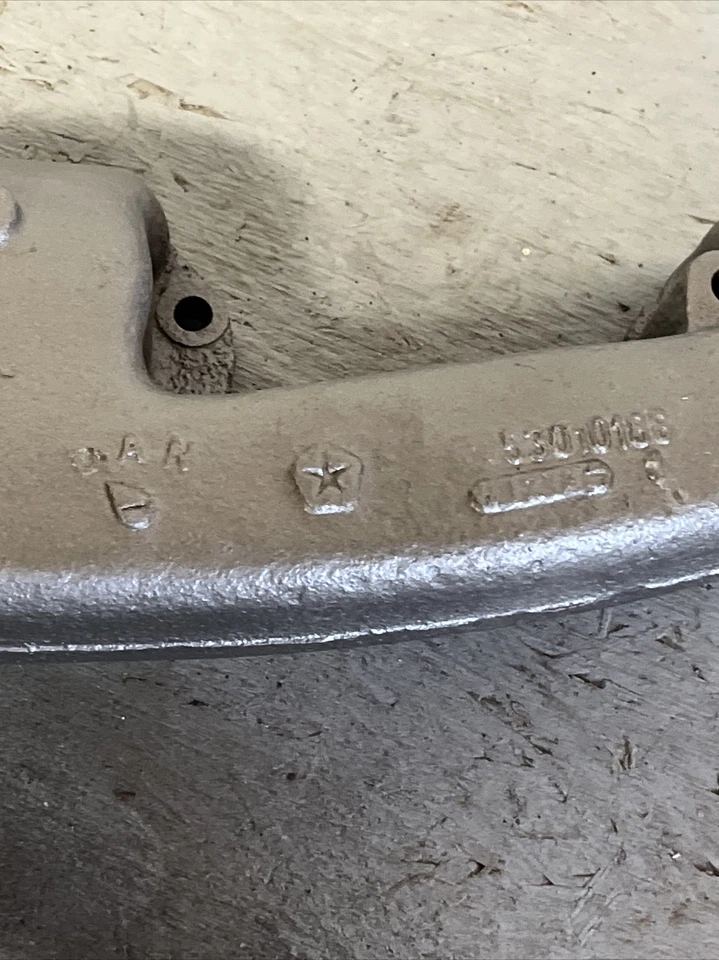 Dodge Dakota 1996-2003 colector de escape lateral pasajero fundición 53010186 OEM RH Foto 3 de 4