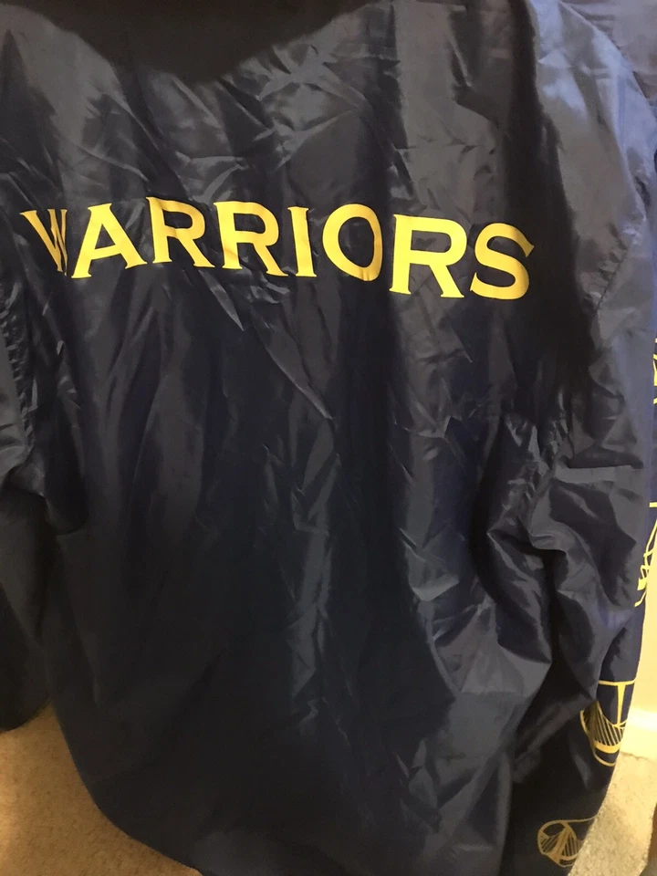 Chaqueta de lluvia grande NBA Golden State Warriors Foto 4 de 4