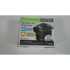 Intex Quick Fill Battery Air Pump Indoor Outdoor Inflates Deflates