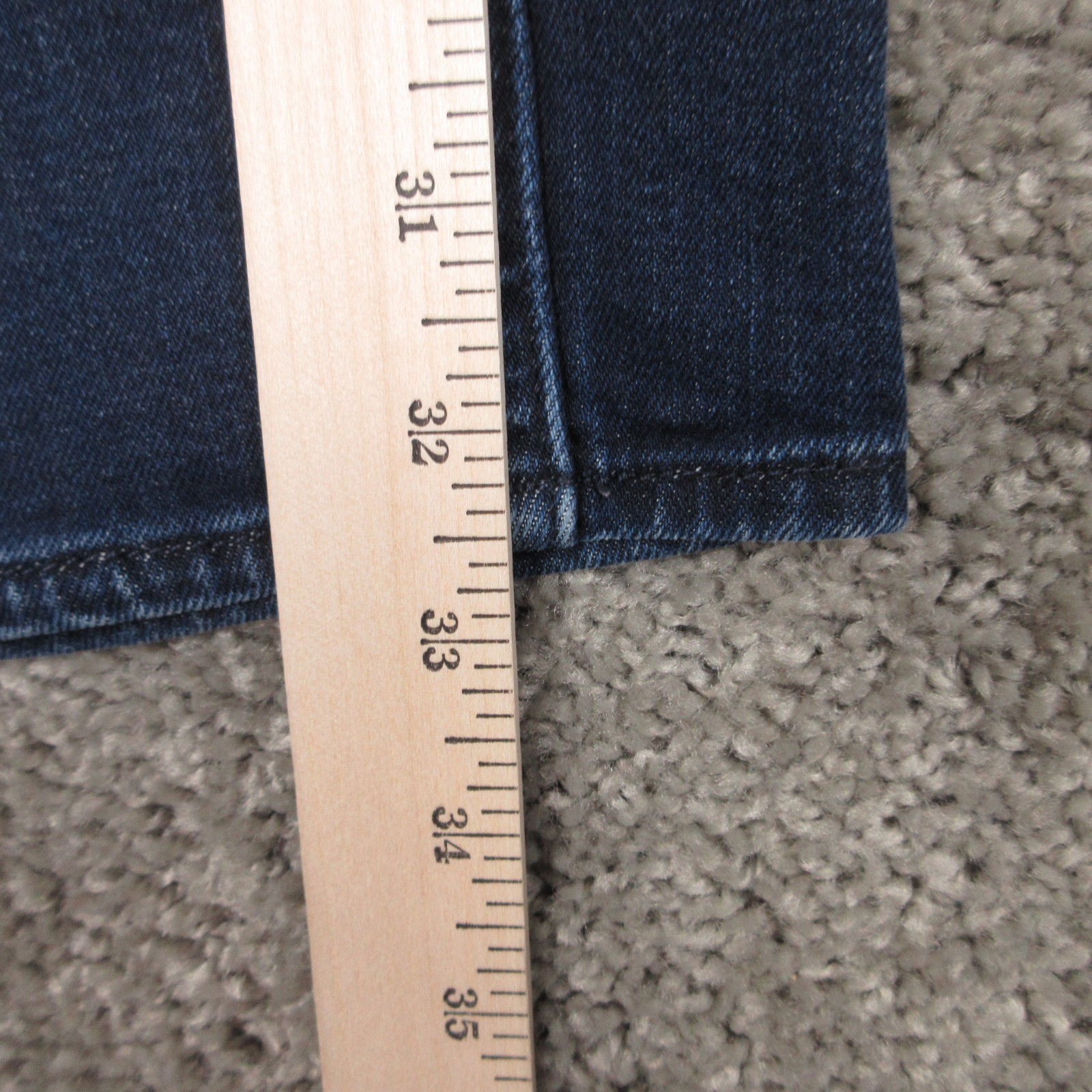 Hugo Boss Jeans Mens 34x34 Blue Green Slim Stretch Faded Flex Denim Pants thumbnail 4