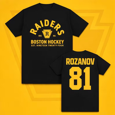 #ad Boston Raiders Hockey T Shirt Rozanov 81 Sports Romance BookTok $10.99