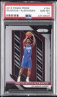 2018 PANINI PRIZM #184 SHAI GILGEOUS-ALEXANDER ROOKIE RC PSA 10