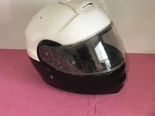 SHOEI NEOTEC LE Modular Police Motorcycle Helmet Black White Medium #9