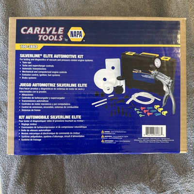 #ad Napa Automotive Silver line Elite Brake Bleeding Kit 700 3872 $99.00