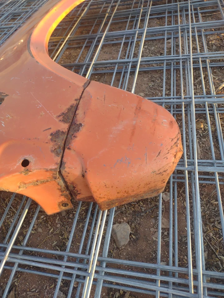 1976 DATSUN 620 PICKUP TRUCK DRIVER FENDER FACTORY OEM - Image 3 of 4