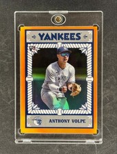 2023 Bowman Chrome Ascensions Anthony Volpe #BA-24 Orange Refractor /25 RC