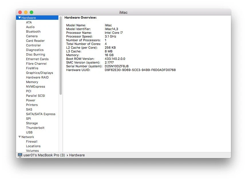 Apple iMac A1418 2013 Core i7-4770S 3.1GHz 16GB RAM 1TB HDD 121GB SSD Catalina - Image 2 of 4