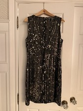 Ralph Lauren Sleeveless black  Sequined Cocktail Dress