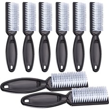 Handle Grip Nail Cleaning Brush, Hand Fingernail Cleaner Brush Manicure black