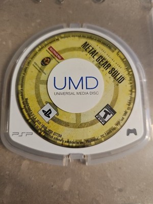 Metal Gear Solid Peace Walker PSP UMD Disc Only