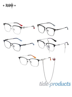 Official Genshin impact Fatui Harbingers Glasses Eyewear II Dottore Pantalone