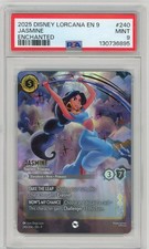 Jasmine 2025 Disney Lorcana EN 9 Jasmine Enchanted 240 PSA 9 Mint
