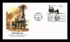 US COVER STOURBRIDGE LION LOCOMOTIVES FIRST DAY ISSUE FLEETWOOD