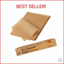 Katbite 12x16 Inch Parchment Paper Sheets, Pre cut Unbleached Baking Paper, Heav