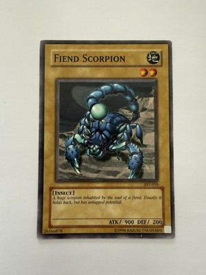 Unhold Skorpion Yu-Gi-Oh! Karte