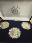 National Collector's Mint 1921 P, O, S Morgan Dollar 3 PieceSet