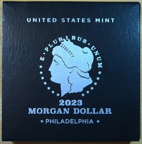 2023 Morgan Silver Dollar Uncirculated w/ US Mint Box and COA