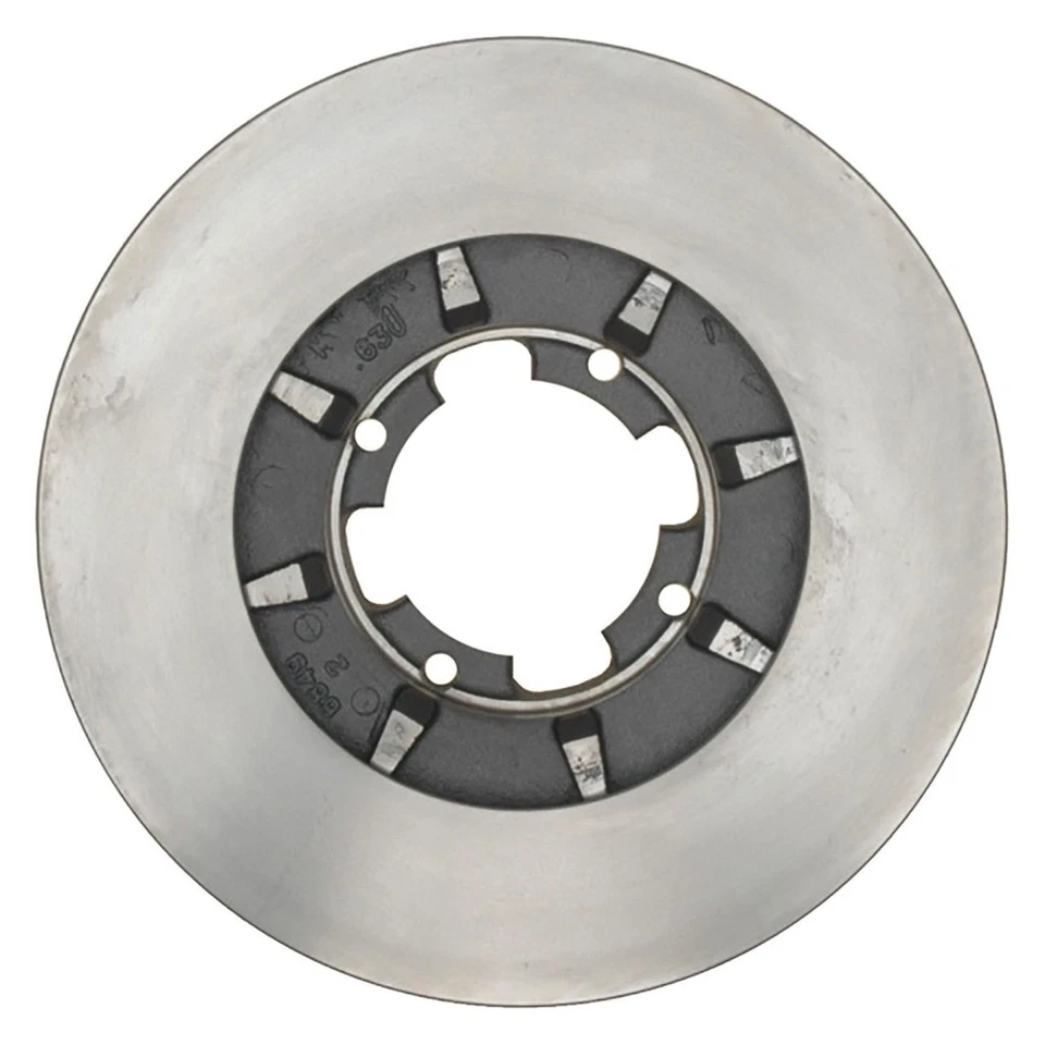 Original ACDelco para Subaru Loyale 1990-1994 rotor de freno delantero acabado sin recubrimiento Foto 2 de 4